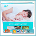 Protecteur imperméable de feuille de haute d&#39;absorption de l&#39;eau de 4 couches pour le lit adulte de protection d&#39;incontinence